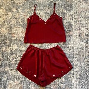 Doen Silk Cami & Shorts Set